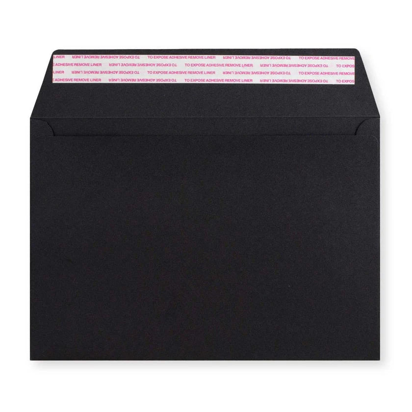 (10 Pack) C5 Black Envelope (162 x 229mm)