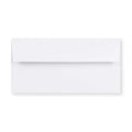 (10 Pack) DL High White 120gsm Peel & Seal Conqueror Envelope (110 x 220mm)